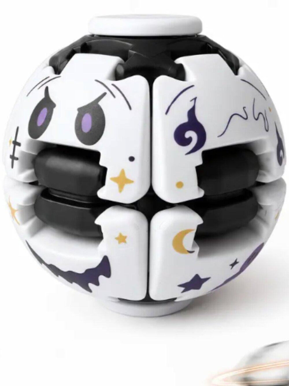 Halloween Rotating Fidget Ball Toy-Ghost